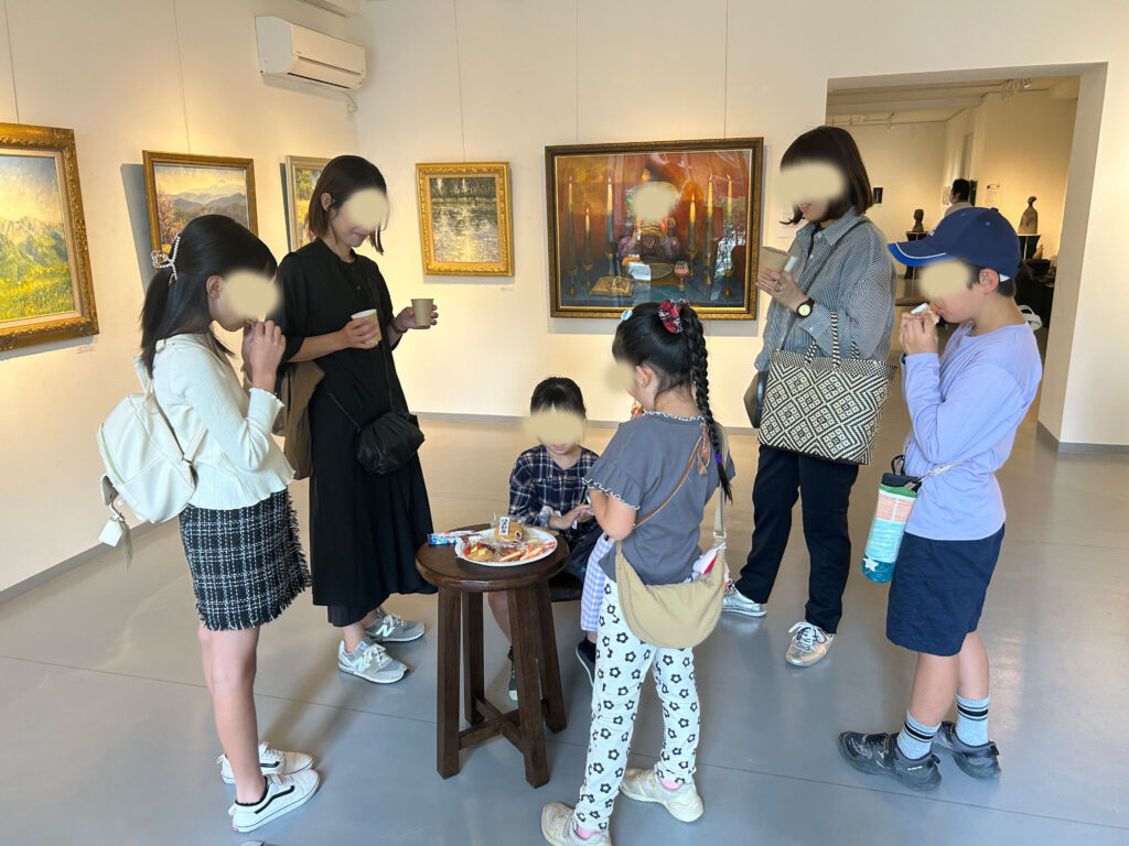 子供クラスのちびっ子たち